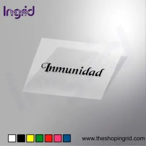 Palabra Inmunidad