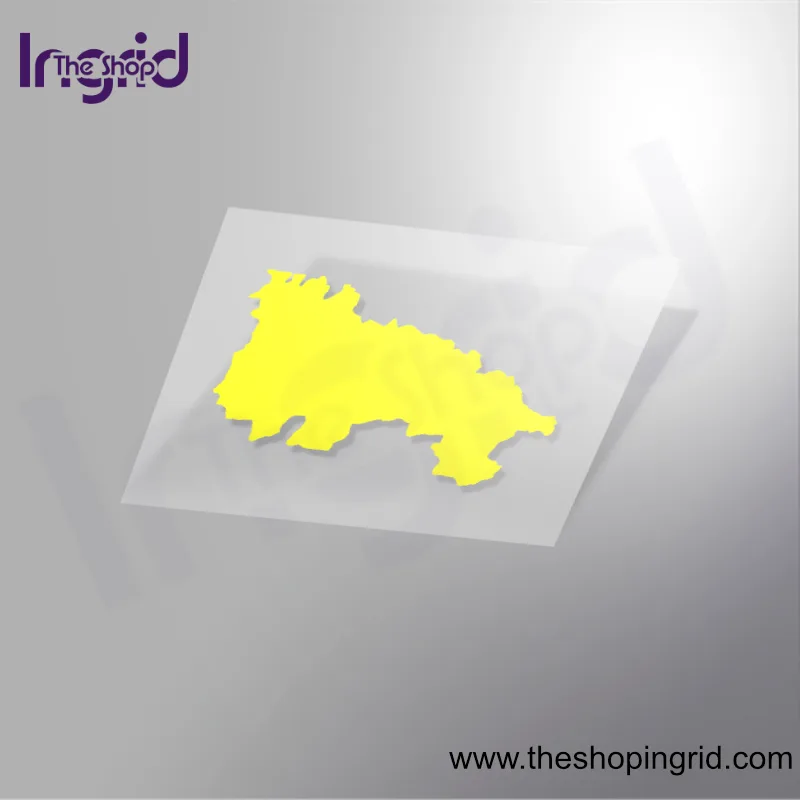 Mapa de La Rioja en vinilo decorativo – silueta de la comunidad autónoma en TheShopIngrid