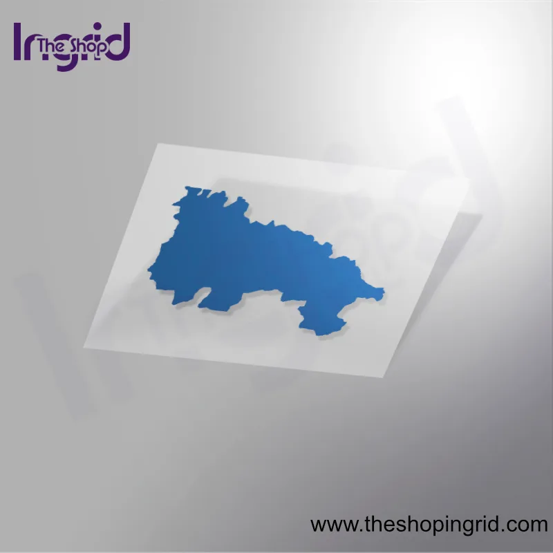 Mapa de La Rioja en vinilo decorativo – silueta de la comunidad autónoma en TheShopIngrid