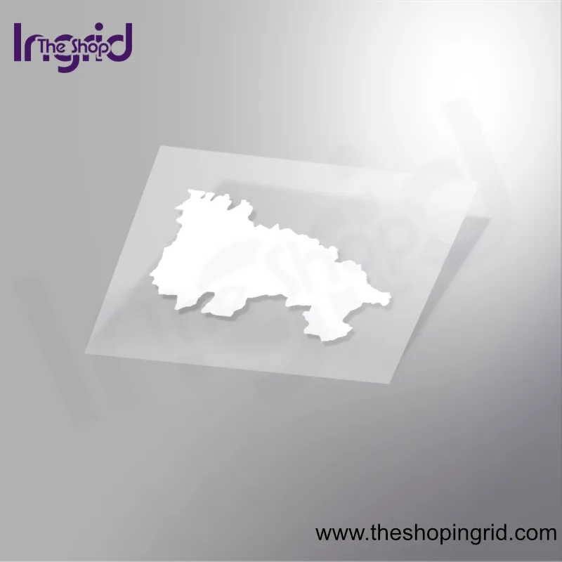 Mapa de La Rioja en vinilo decorativo – silueta de la comunidad autónoma en TheShopIngrid