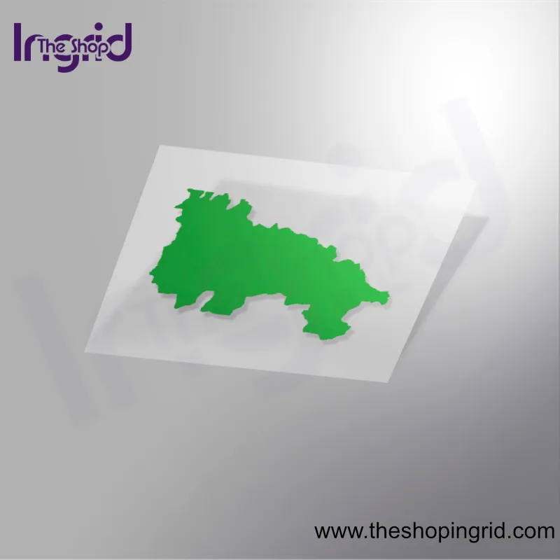 Mapa de La Rioja en vinilo decorativo – silueta de la comunidad autónoma en TheShopIngrid