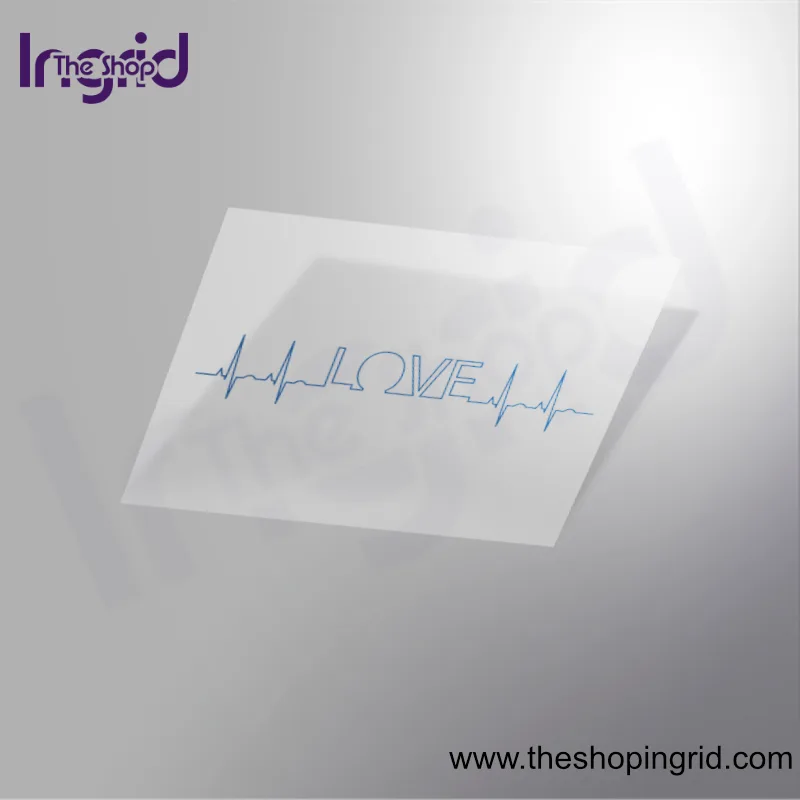 Pegatina vinilo Love Electro con letras decorativas – TheShopIngrid