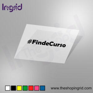 #findecurso