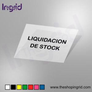 liquidación de stock