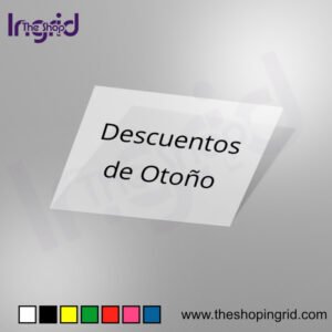 Descuentos de Otoño