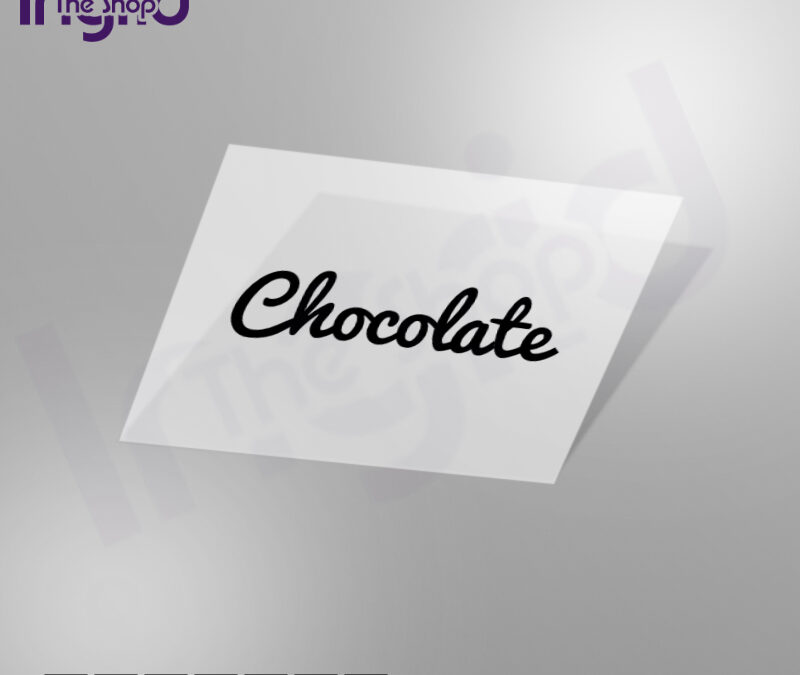 🍫 PEGATINA CHOCOLATE THESHOPINGRID: el detalle irresistible que da estilo y carácter a tu cocina