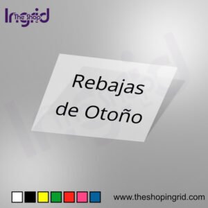 Rebajas de Otoño