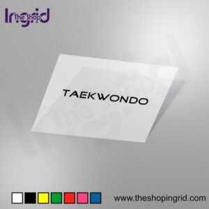 Vinilo Taekwondo