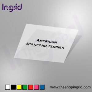 Vinilo American Stanford Terrier