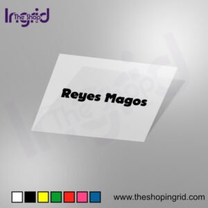 Vinilo Decorativo Reyes Magos