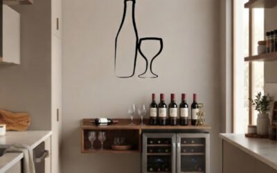 Vinilo Vino Tinto: una forma original de decorar tu cocina, bodega o bar